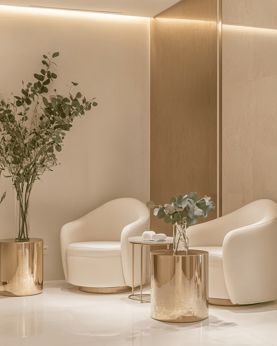Lounge de espera premium